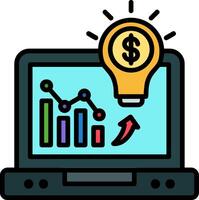 Idea Colorful Concept Art vector