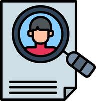 Hiring Simple Line Sketch vector