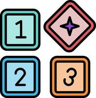 Block UI Concept Symbol vector