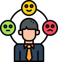 Behavior Detailed Line Sketch vector