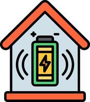Battery Color Accent Visual vector