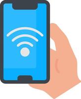 Smartphone Responsive Icon Badge vector