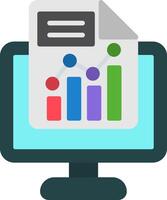 Analysis Colorful Concept Art vector