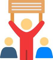 Protest Simple Motion Design vector