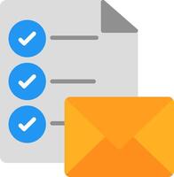 Mail Compact App Icon vector