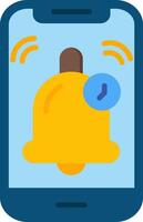 Alarm Pastel Theme Icon vector