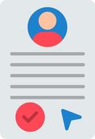 Curriculum User-Friendly Visual vector