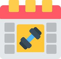 Schedule UX Inspired Design vector