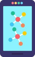 Smartphone Conceptual Line Work vector