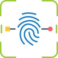 Biometric Smart UI Graphic vector