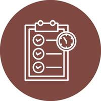 Planning Responsive Icon Badge vector
