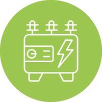 Generator Tech Style Illustration vector