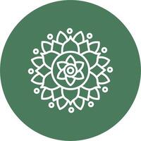 Mandala Digital Abstract Form vector