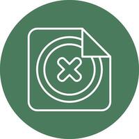 Page Gradient Style Icon vector