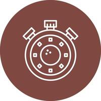 Timer Geometric Shape Symbol vector