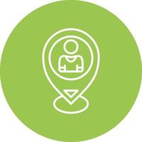 Location Coded Design Graphic vector