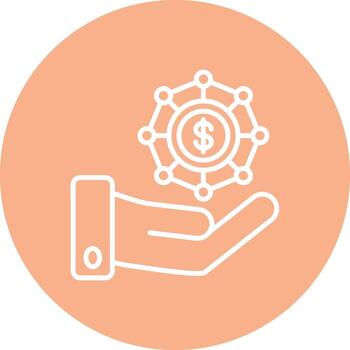 Saving Gradient Tint Artwork vector