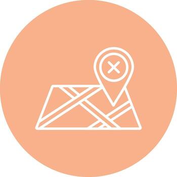 Wrong Bright Flat Element vector