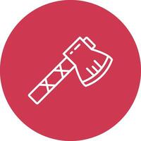 Axe Bright Flat Element vector