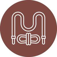 Skipping Rope User-Friendly Visual vector
