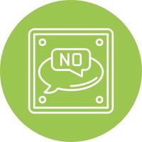 No App Style Badge vector
