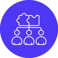 Team Functional Icon Art vector