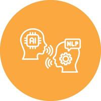 Nlp Lined UI Illustration vector