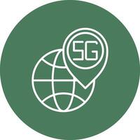 Location Handcrafted Digital Icon vector