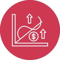Statistics Smooth Gradient Icon vector