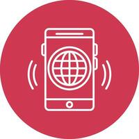 Smartphone Mobile App Graphic vector