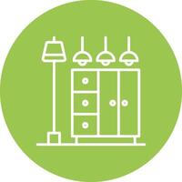 Wardrobe Cool Tone vector