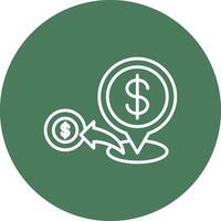 Pin Sharp Edge Symbol vector