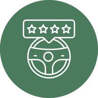 Rating Interactive UI Graphic vector