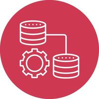 Server Frame Icon vector