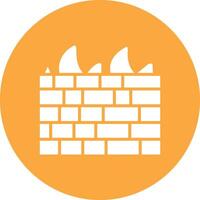 Firewall Clean Web Element vector