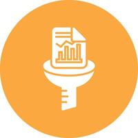 Filter Gradient Style Icon vector