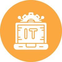 Information Technology Modern App Icon vector