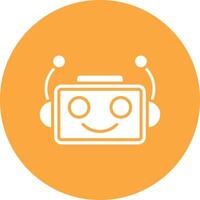 Bot Minimalist Graphic vector