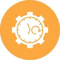 Optimization Solid Fill Design vector
