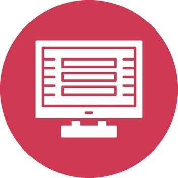 Computer Digital UI Element vector