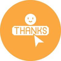 Thanks Web Ready Graphic vector