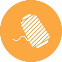 Thread Spool Bright Flat Element vector