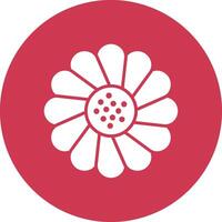 Chamomile Playful Line Icon vector