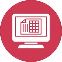 Excel Minimal Touch Graphic vector