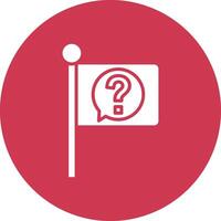Flag Mobile Ready Icon vector