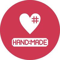 Handmade Mono Icon Symbol vector