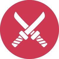 Katana Clean Grid Icon vector