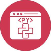 Python Digital Abstract Form vector