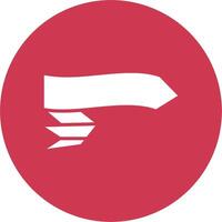 Right Arrow Clean Grid Icon vector