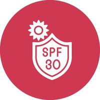 Spf 30 Abstract Web Element vector
